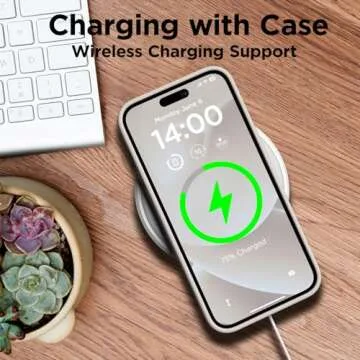 Stylish iPhone 14 Pro Max Liquid Silicone Case with Screen Protectors