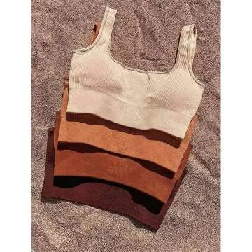 OQQ Women's 3 Piece Seamless Workout Set