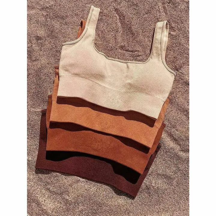 OQQ Women's 3 Piece Seamless Workout Set