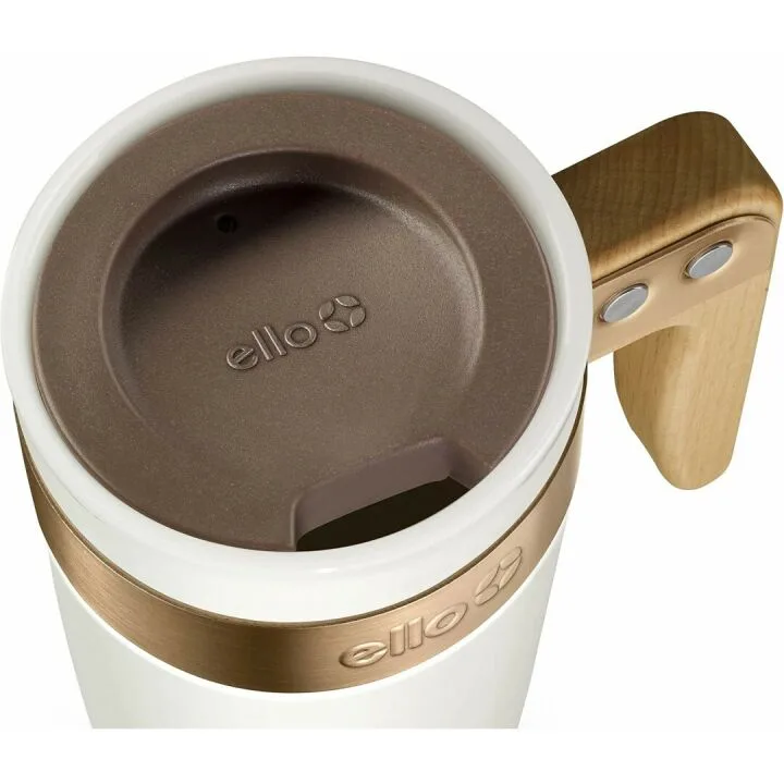 Ello Fulton Ceramic Travel Mug with Slider Lid