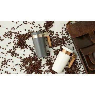 Ello Fulton Ceramic Travel Mug with Slider Lid