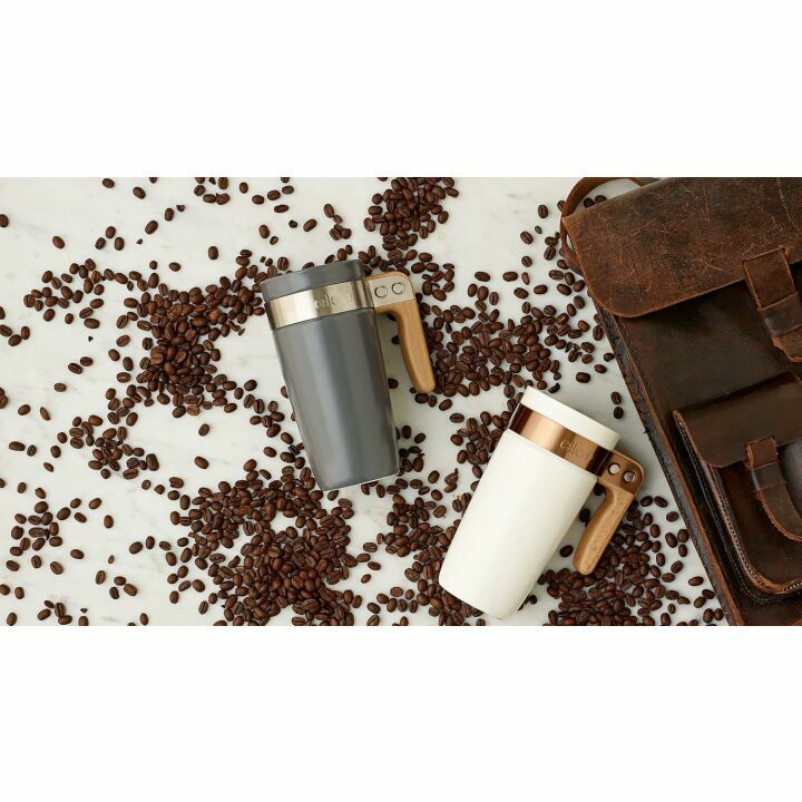 Ello Fulton Ceramic Travel Mug with Slider Lid