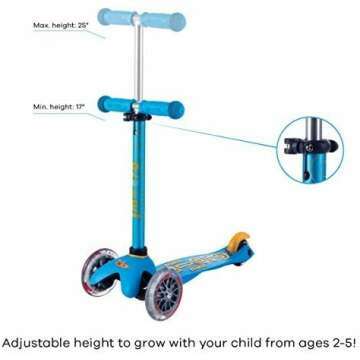 Micro Kickboard Mini Deluxe Lean-to-Steer Scooter