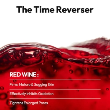 LAPCOS Red Wine Sheet Mask for Radiant Skin