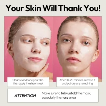 LAPCOS Red Wine Sheet Mask for Radiant Skin