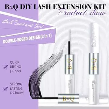 Lash Extension Kit 360 Pcs for Beautiful Home Lash Applications