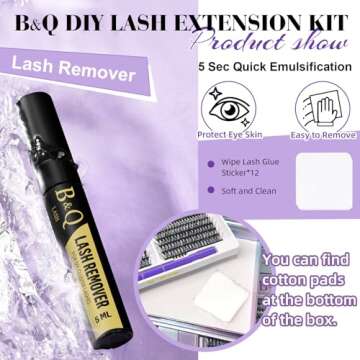 Lash Extension Kit 360 Pcs for Beautiful Home Lash Applications