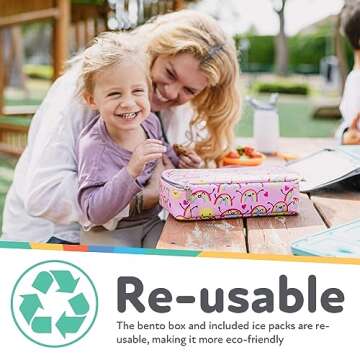 Nuby Lunchbox with Insulated Travel Bag - 3+ Years - Galactic Design