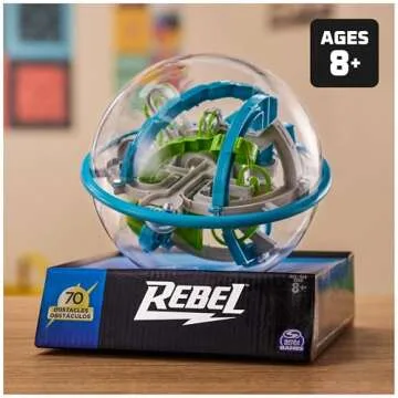 Perplexus Rebel 3D Maze Game Brain Teaser Gravity Puzzle Ball | Cool Stuff Adult Toy | Anxiety Relie...
