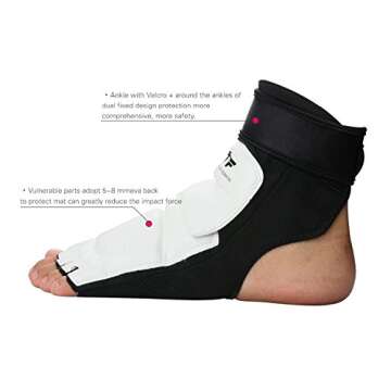 Rungear Taekwondo Training Boxing Foot Protector Gear WTF Approved Martial Arts Punching Bag Sparrin...