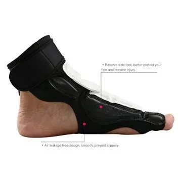 Durable Rungear Taekwondo Boxing Foot Protectors for All Ages