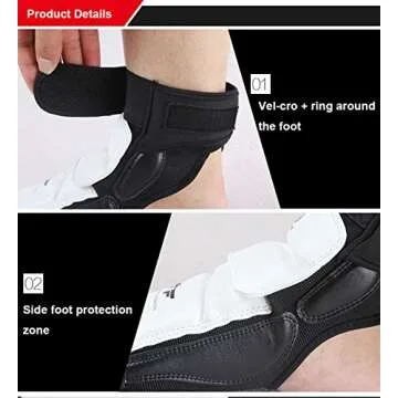 Durable Rungear Taekwondo Boxing Foot Protectors for All Ages