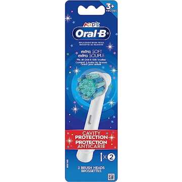 Oral-B Kids Extra Soft Brush Heads for Easy Dental Care