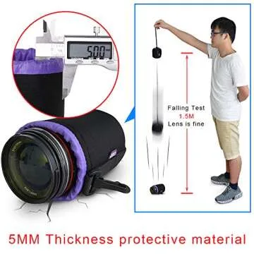 Durable CADeN Lens Pouch Set for Canon Nikon Sony