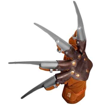 Rubie's Freddy Krueger Glove - One Size Fits All with Classic Design for Ultimate Horror Fans