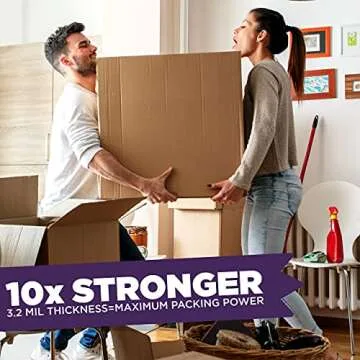 Tape King Heavy Duty Clear Packing Tape 60 Yards Rolls