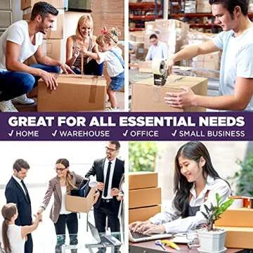 Tape King Heavy Duty Clear Packing Tape 60 Yards Rolls