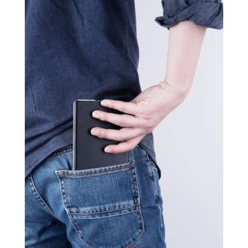 Samsers Foldable Bluetooth Keyboard - Portable Wireless Keyboard with Stand Holder, Rechargeable Full Size Ultra Slim Folding Keyboard Compatible iOS Android Windows Smartphone Tablet & Laptop-Silver