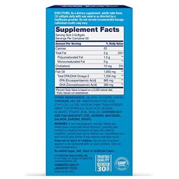 21st Century Alaska Wild Fish Oil Softgels - 90 Count