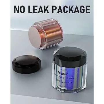 Nicpro 8 Colors Chameleon Mica Powder, Color Shift Mica Powder for Epoxy Resin & Tumbler, Resin Supp...