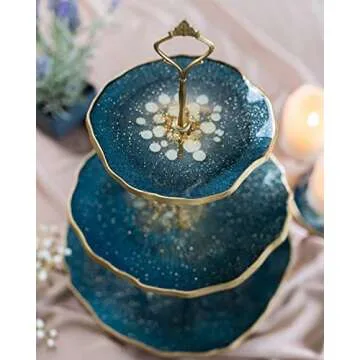 Nicpro 8 Colors Chameleon Mica Powder, Color Shift Mica Powder for Epoxy Resin & Tumbler, Resin Supplies Pigment Powder for Soap Making 0.17 oz/jar