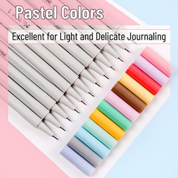 Mr. Pen Fineliner Pastel Pens for Remarkable Writing