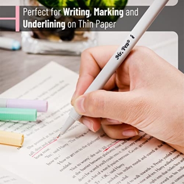 Mr. Pen Fineliner Pastel Pens for Remarkable Writing