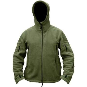 Warm Military Tactical Fleece Hoodie Jacket