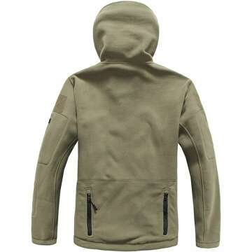 Warm Military Tactical Fleece Hoodie Jacket