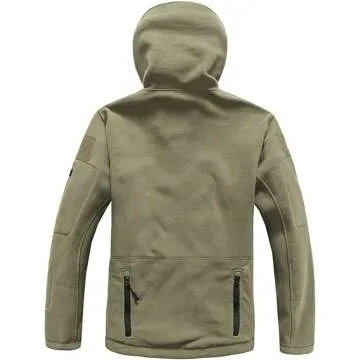 Warm Military Tactical Fleece Hoodie Jacket