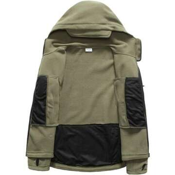 Warm Military Tactical Fleece Hoodie Jacket