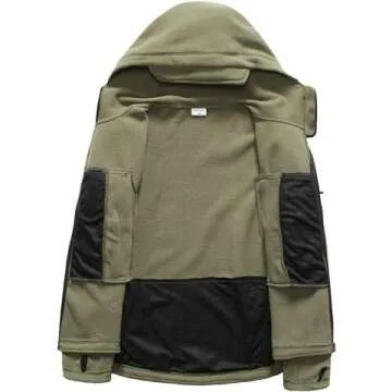Warm Military Tactical Fleece Hoodie Jacket