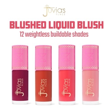 Juvia's Place Blushed Liquid Blush - Long Lasting Glow for All Skin Types