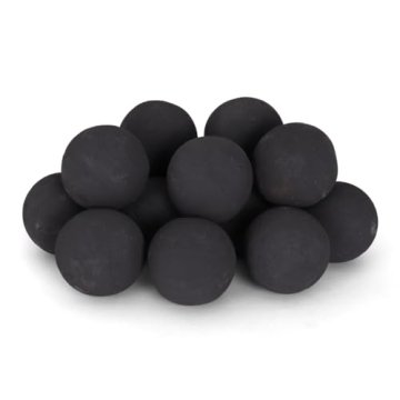 Blue Ridge Ceramic Fire Balls for Modern Fire Pits