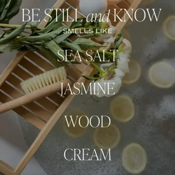 Be Still Candle with Sea Salt and Jasmine Scent
