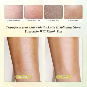 Lotta Exfoliator Gloves for Glowing Skin - 2 Pcs