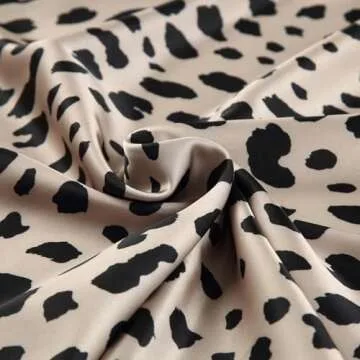 Keasmto Leopard Print Skirt for Women - Stylish Midi