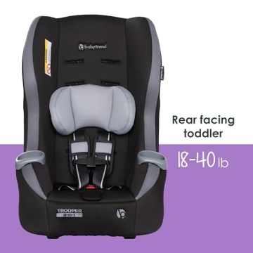 Baby Trend Trooper Car Seat Comfortable & Safe for Kids