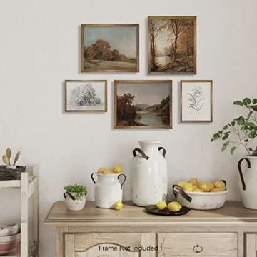 Vintage French Country Wall Art Decor for Home