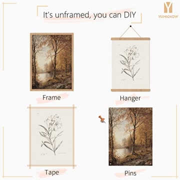 Vintage French Country Wall Art Decor for Home