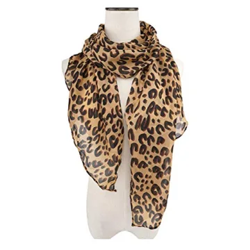 YOUR SMILE Lightweight Floral Print Shawl Scarf for Women