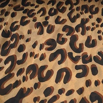 YOUR SMILE Lightweight Floral Print Shawl Scarf for Women