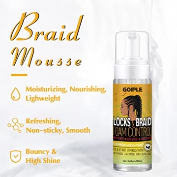 Ultimate Braid Foam, Gel & Hair Oil Set for All Styles