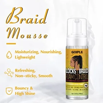 Ultimate Braid Foam, Gel & Hair Oil Set for All Styles