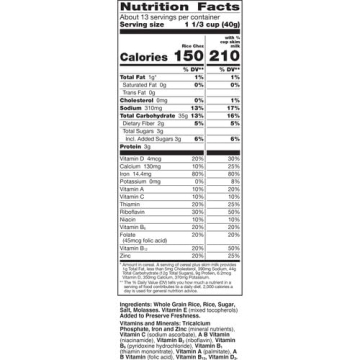 Gluten Free Rice Chex Cereal - 18 oz Family Size