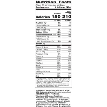 Gluten Free Rice Chex Cereal - 18 oz Family Size