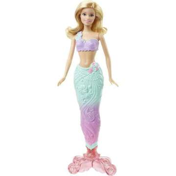 Fairytale Barbie Dress-Up Set for Royal, Mermaid & Fairy