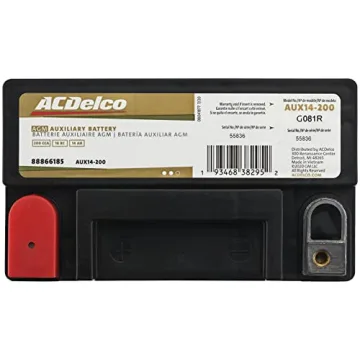 ACDelco Gold AUX14-200 AGM 200 CCA Battery with 36M Warranty