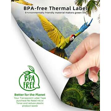 Phomemo US Letter Thermal Paper for Portable Printers