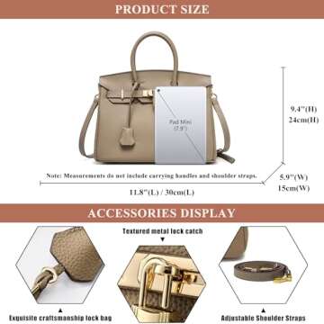 OEIPSMK Large genuine leather first layer cowhide handbag large capacity bag women's high-end tote bag